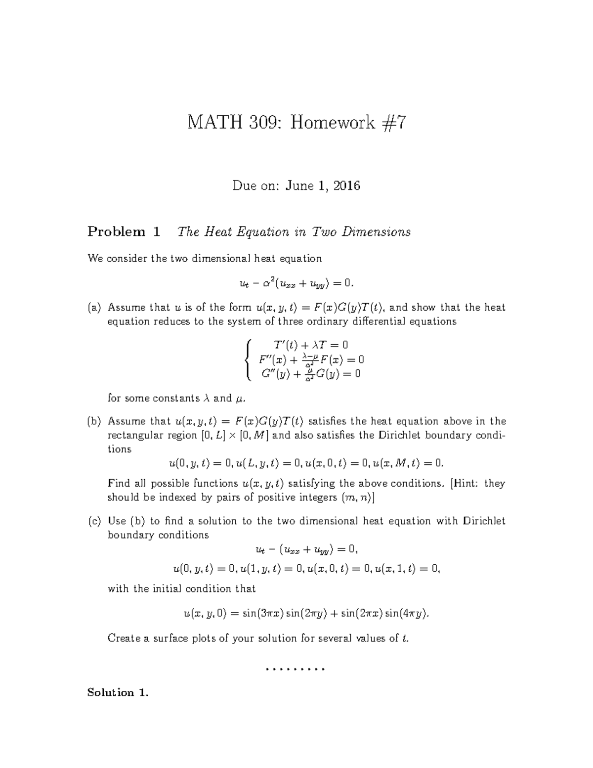 Hw7 Soln Spring 17 Homework Solution Math 309 Homework Due On June 1 16 Problem 1 The Studocu