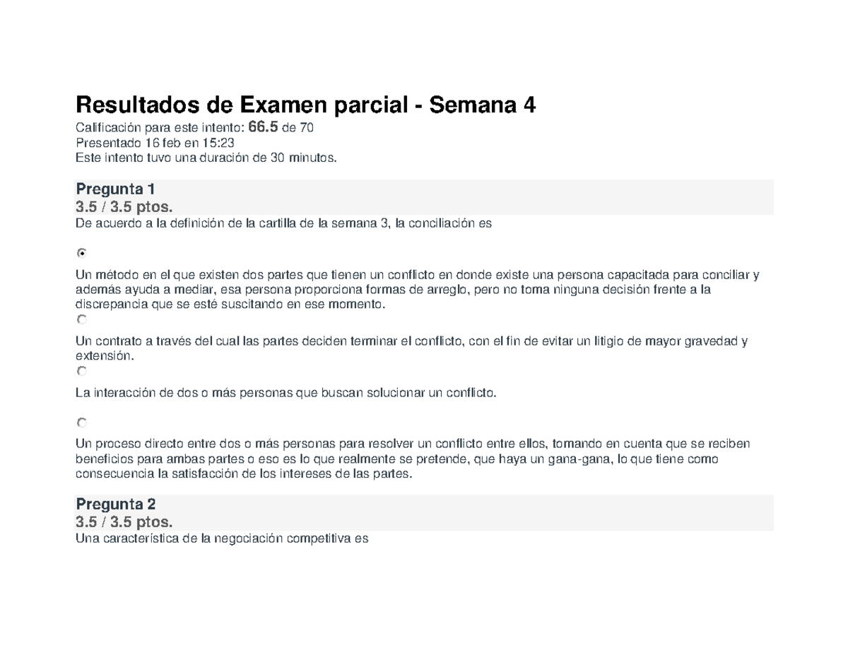 ESCENARIO 4 EVALUACION - Resultados De Examen Parcial - Semana 4 ...