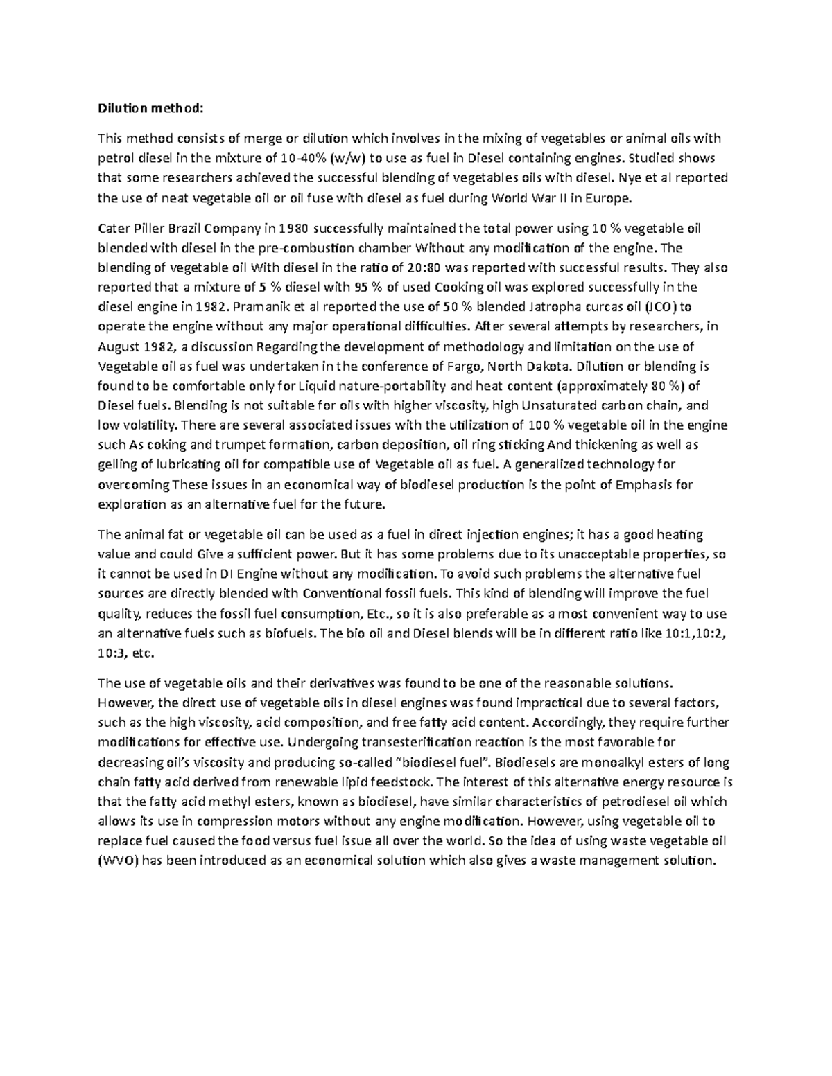 Document (12) Dilution method Dilution method This method