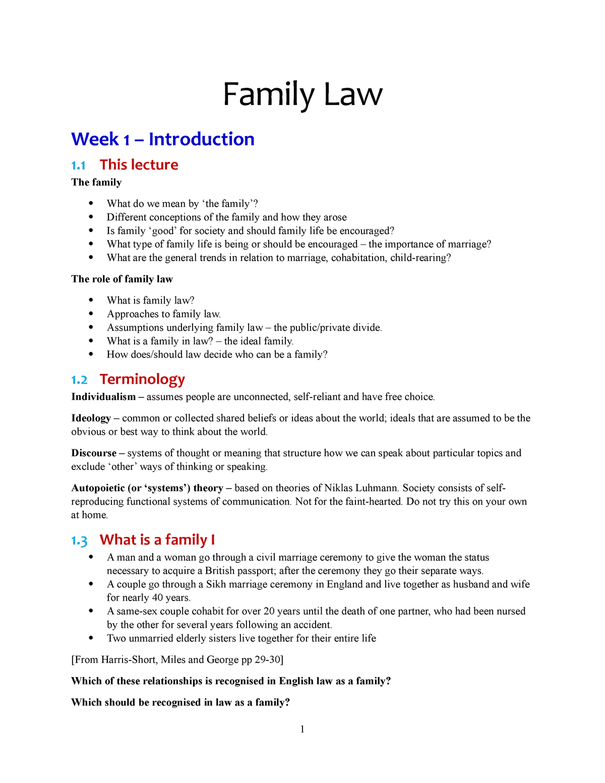 case study family law