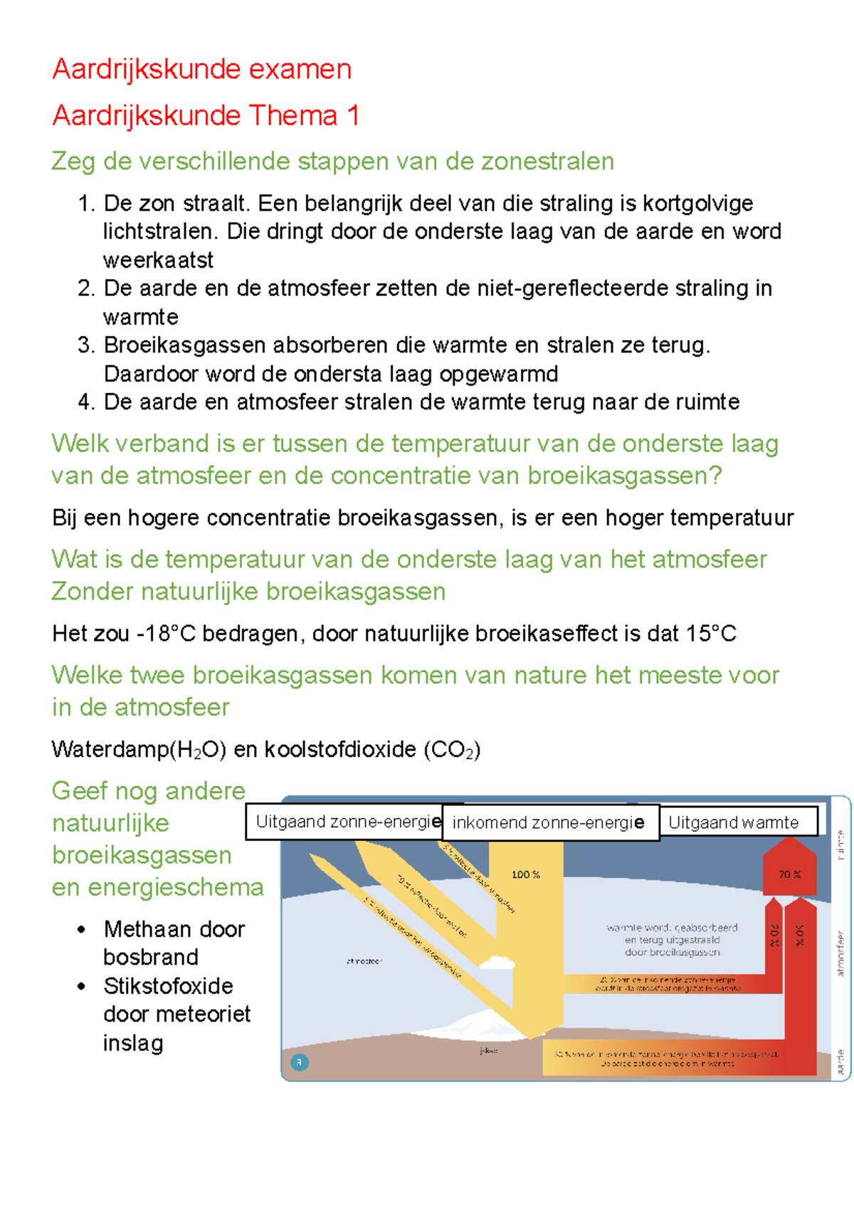 Kopie Van Aardrijkskunde Examen - Aardrijkskunde Examen Aardrijkskunde ...