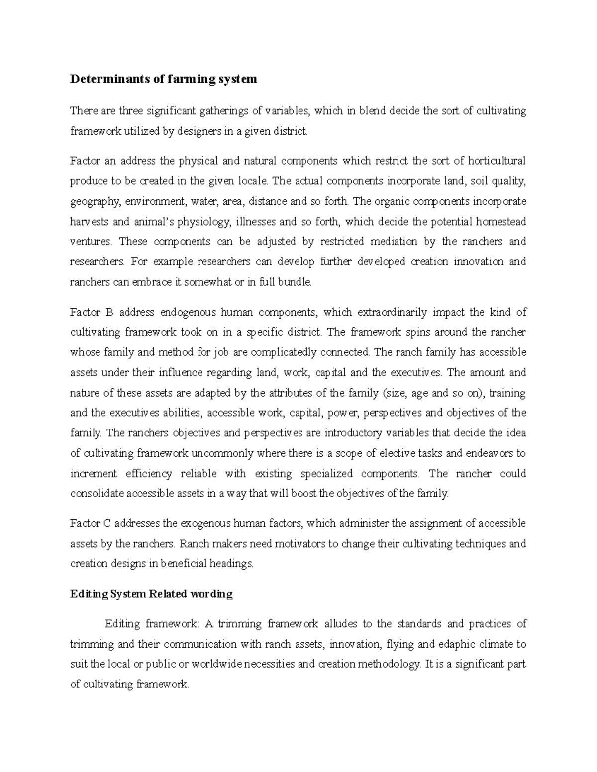 determinants-of-farming-system-factor-an-address-the-physical-and