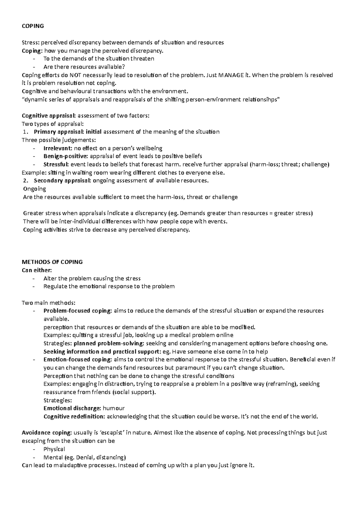 22-coping-coping-stress-perceived-discrepancy-between-demands-of