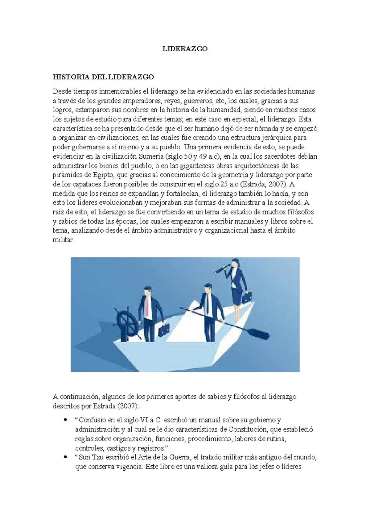 El Liderazgo En La Historia | LINEA DE TIEMPO; HISTORIA Y EVOLUCIÓN DEL ...