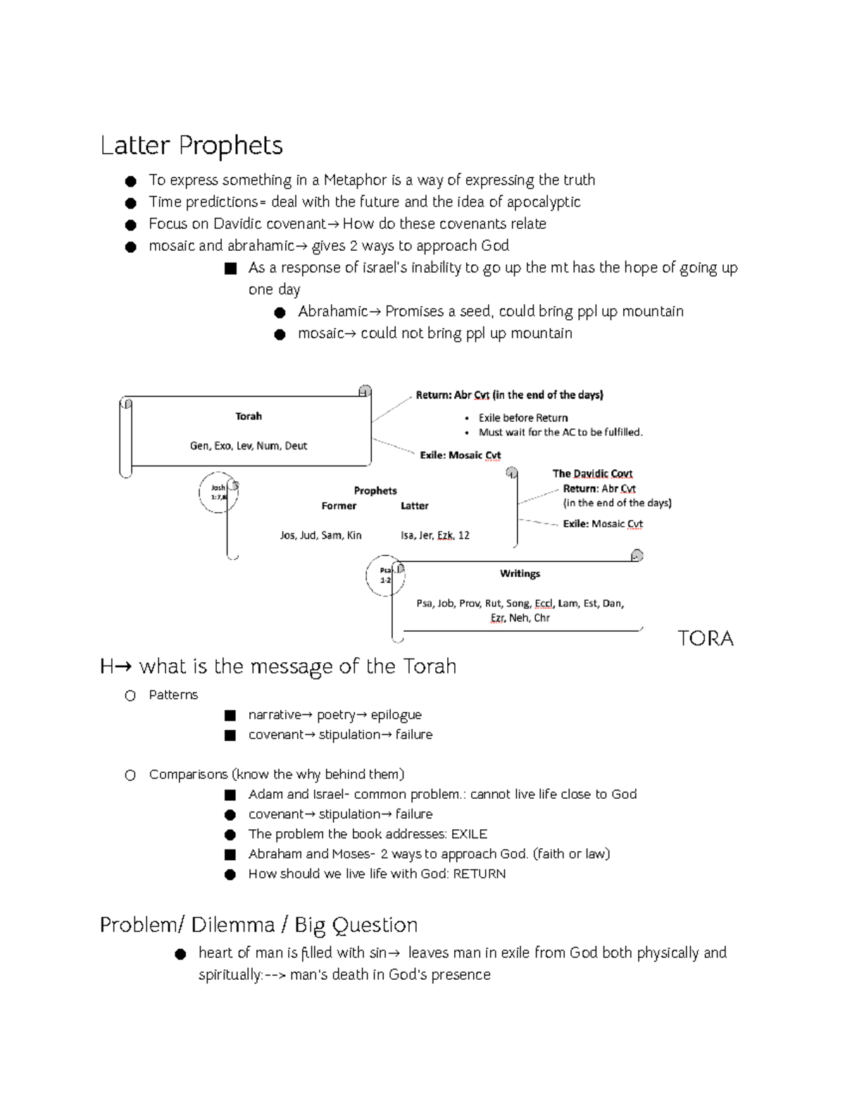OT Unit 3 - The lecture was given by Dr. Link. Complete unit notes ...