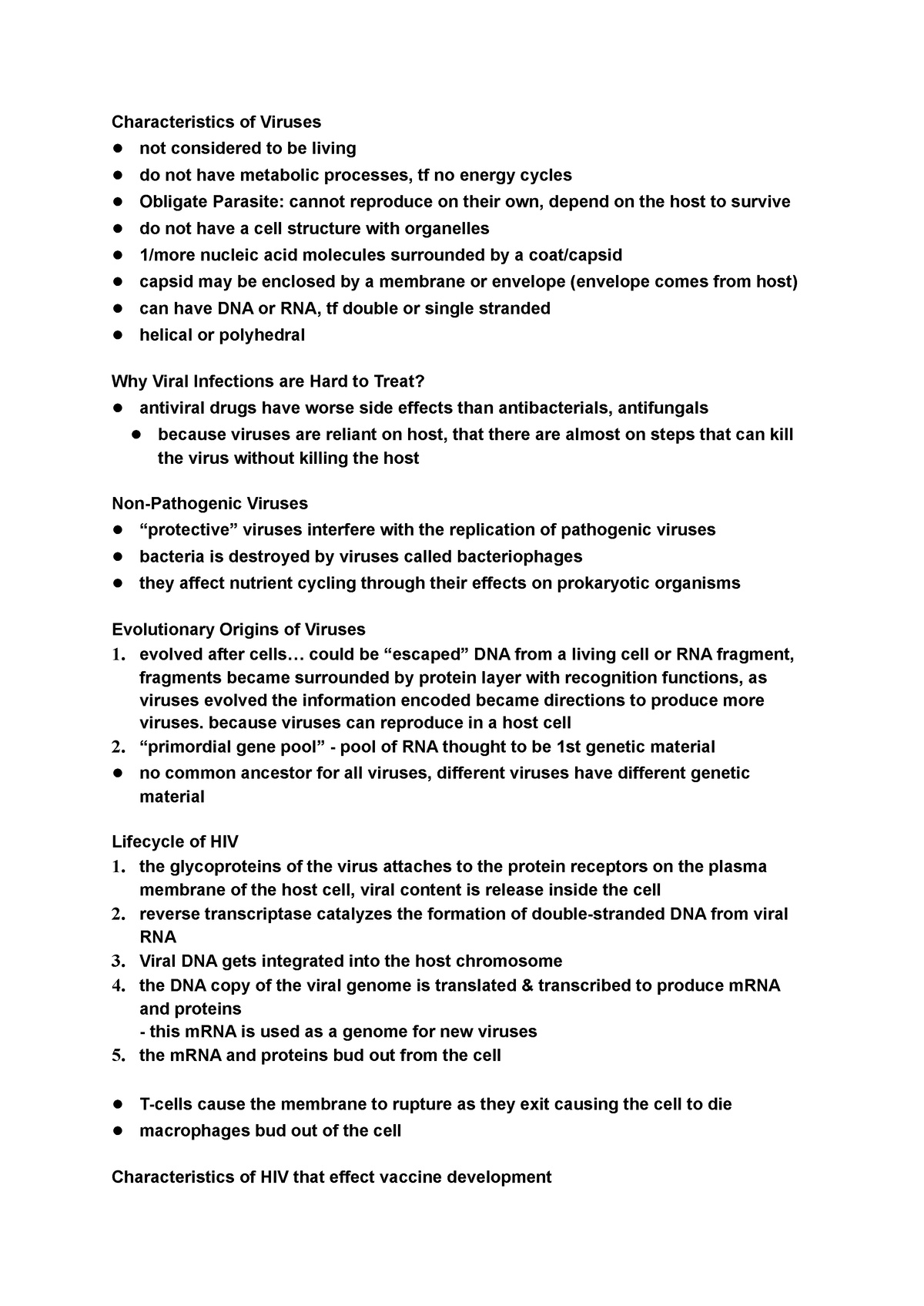 cycle-1-characteristics-of-viruses-not-considered-to-be-living-do-not