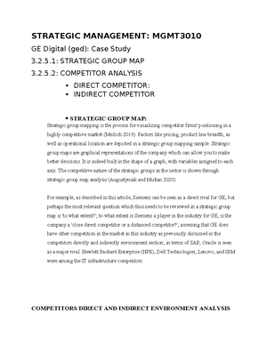 strategic management case study exam questions