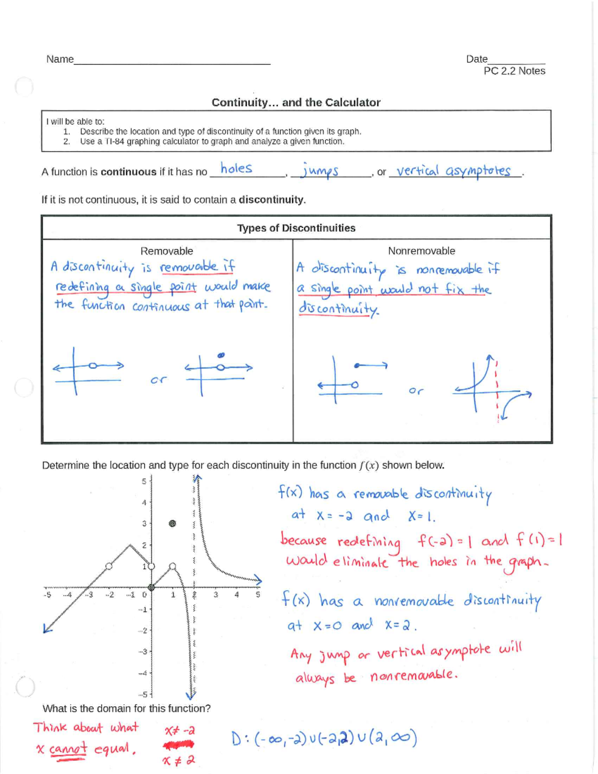 PC+2.2 notes key - MTH 161 - Studocu