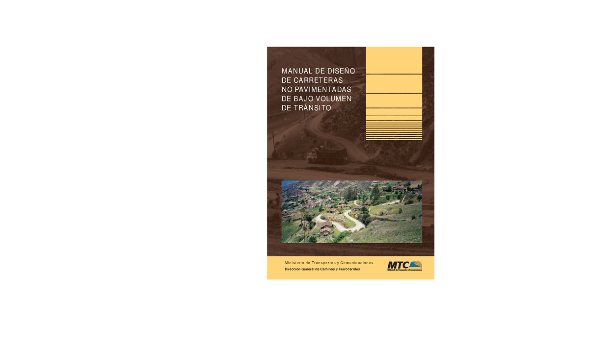 18. Manual de diseño de carreteras no pavimentadas de bajo volumen de