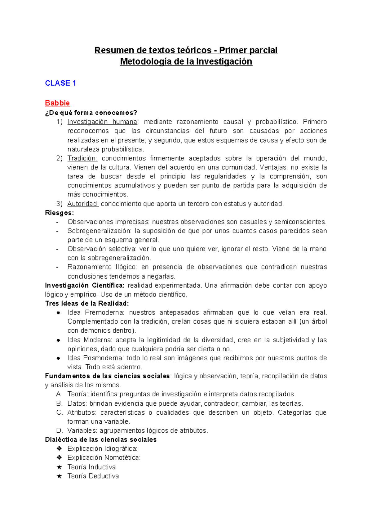 Resumen 1er Parcial- Cát. Page - Resumen De Textos Teóricos - Primer ...