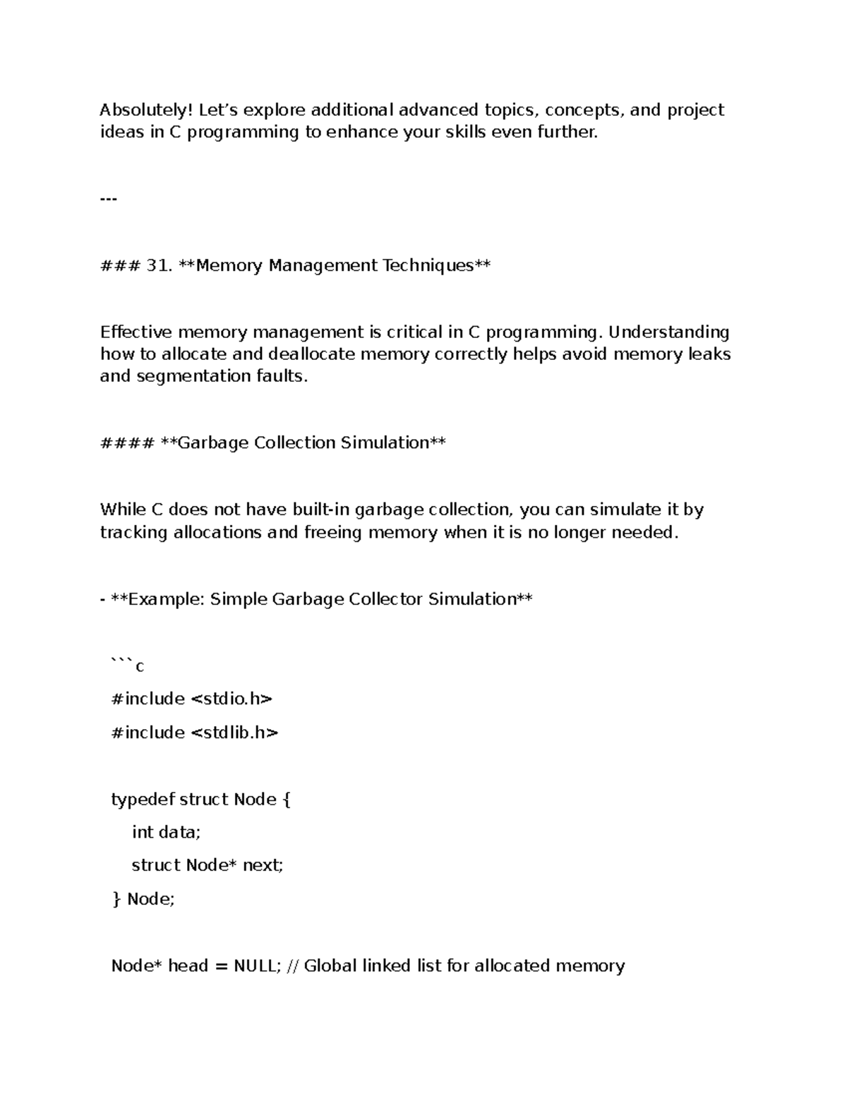 Lesson 22 programming - Absolutely! Let’s explore additional advanced ...