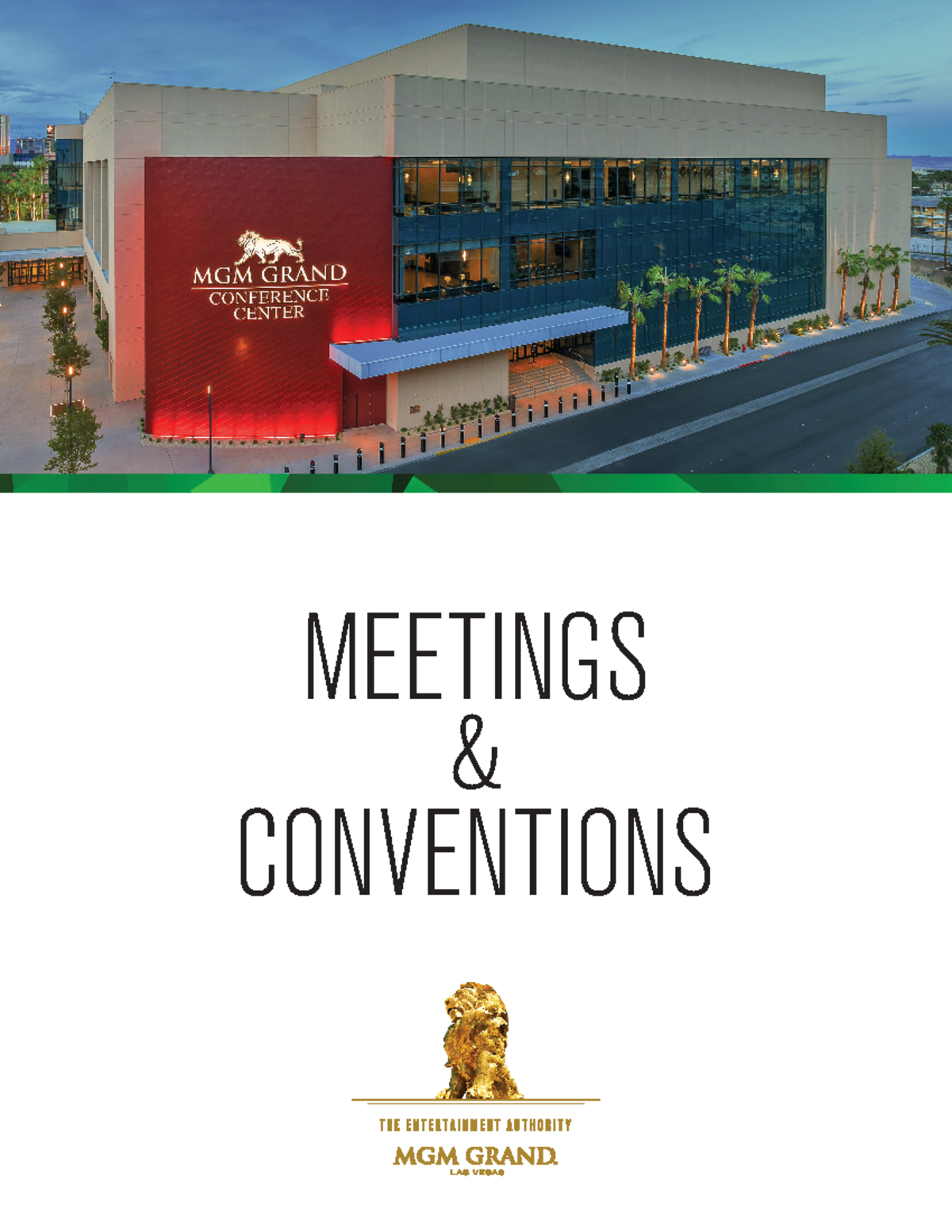 Mgm grand meetings conference center facilities guide MEETINGS & CONVENTIONS GRAND BALLROOM