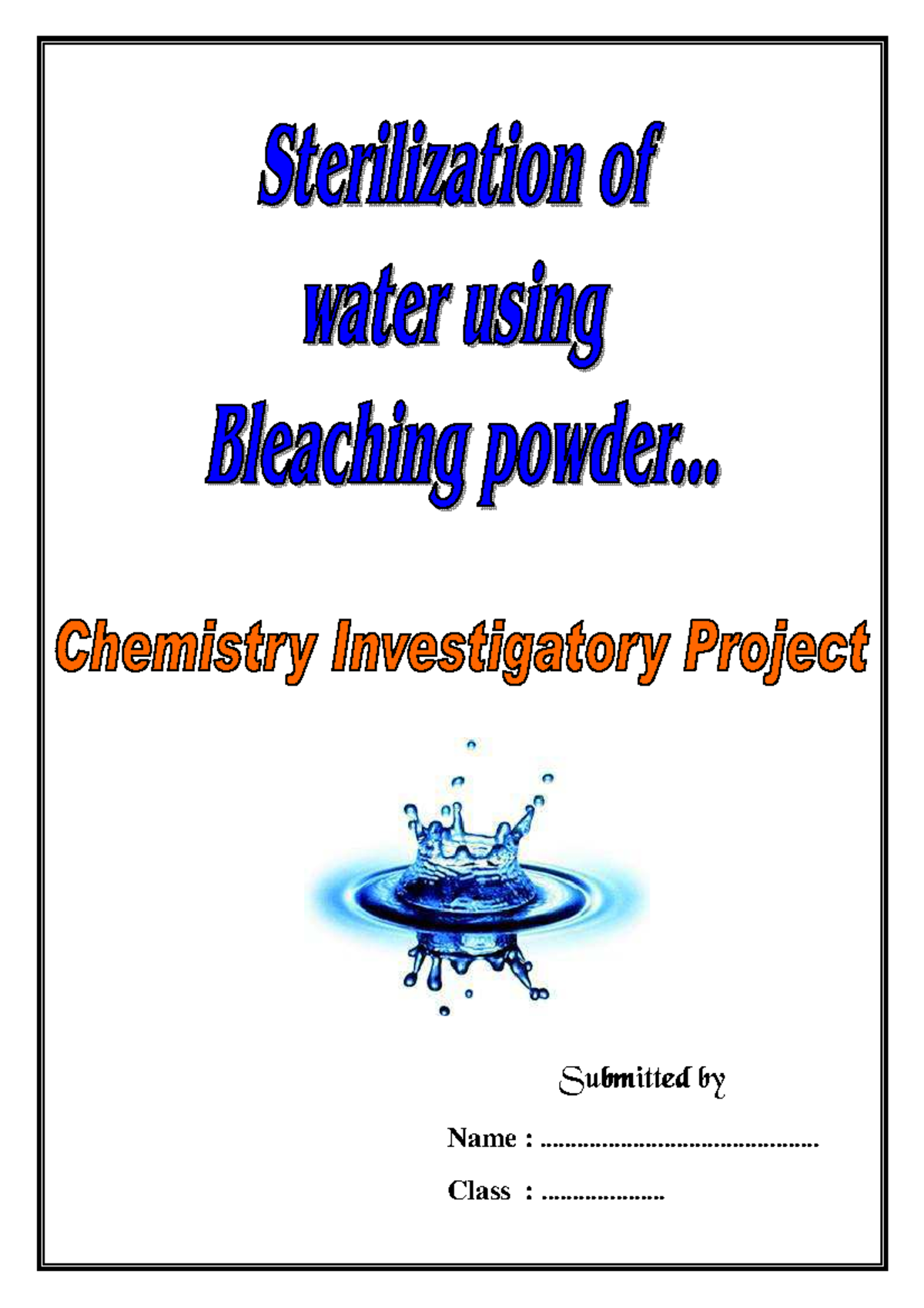 What Is The Role Of Bleaching Powder In Chemical Industry