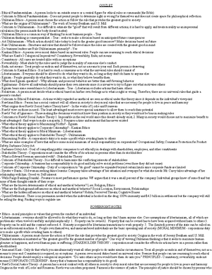 Blaw test 1 note sheet - Blaw test 1 review notes - Ewick and Silbey’s ...