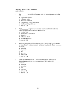 HRM CASE1 - Human Resource Management HRM Application Case \ MAS Mar’s ...