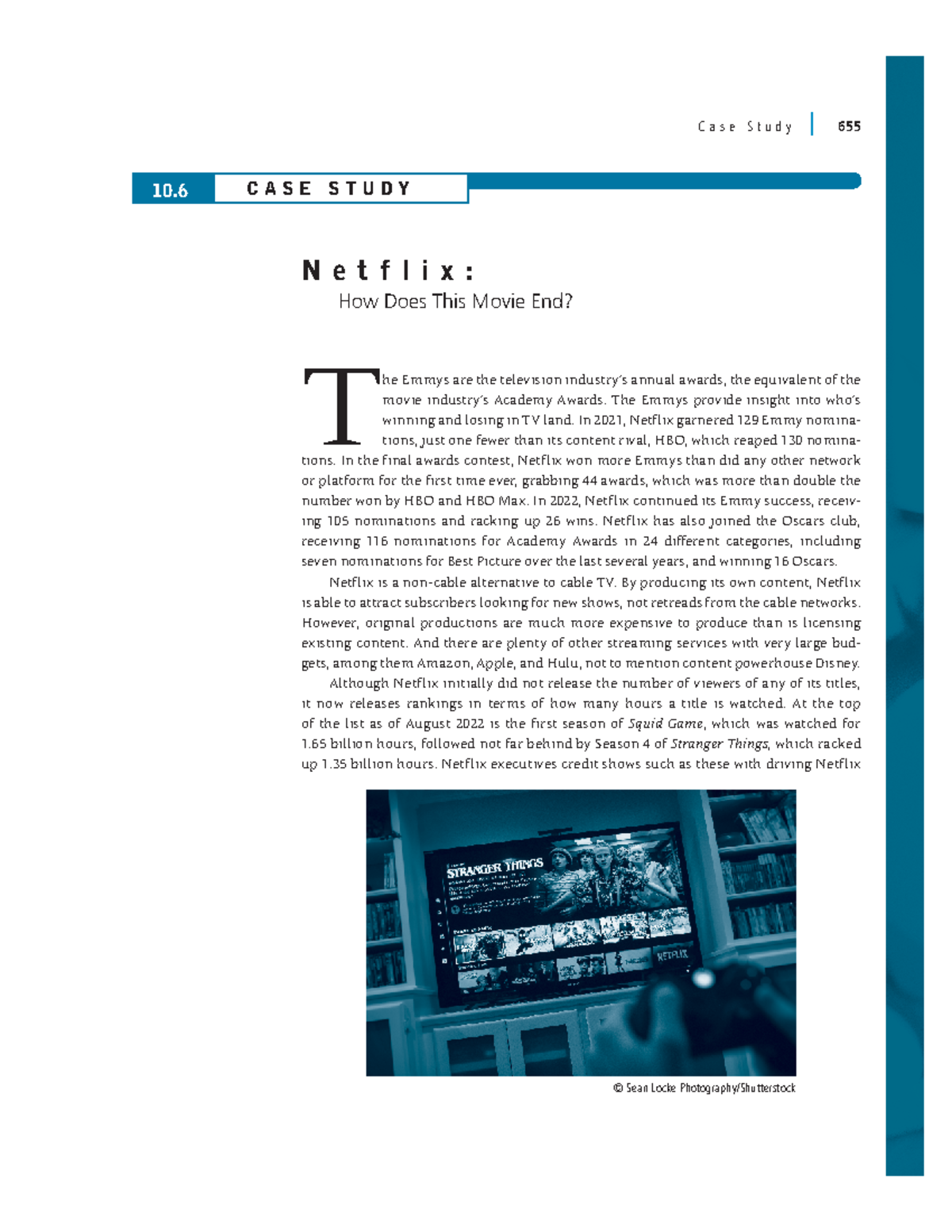 Case Study - Week 10 Netflix - C a s e S t u d y 655 N e t f l i x ...