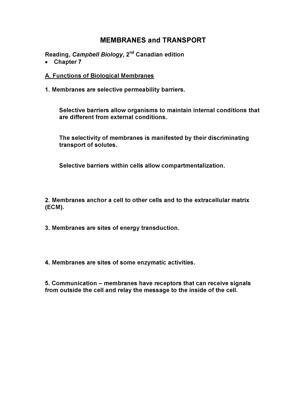 3-membranes-lecture-notes-3-membranes-and-transport-reading