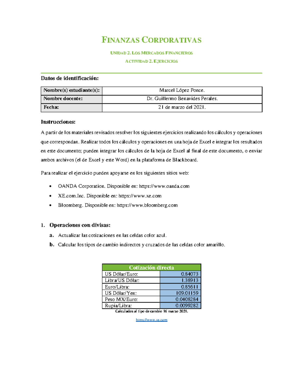 A#2 MLP - A#1_Unidad 5 Riesgo – Rendimiento. Costo y estructura de ...