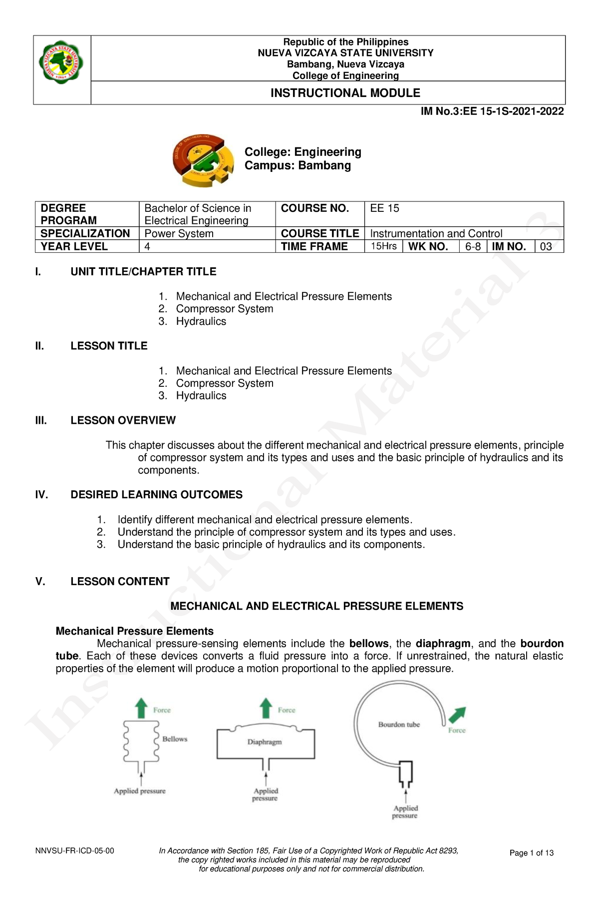 mechanical-and-electrical-pressure-elements-nueva-vizcaya-state