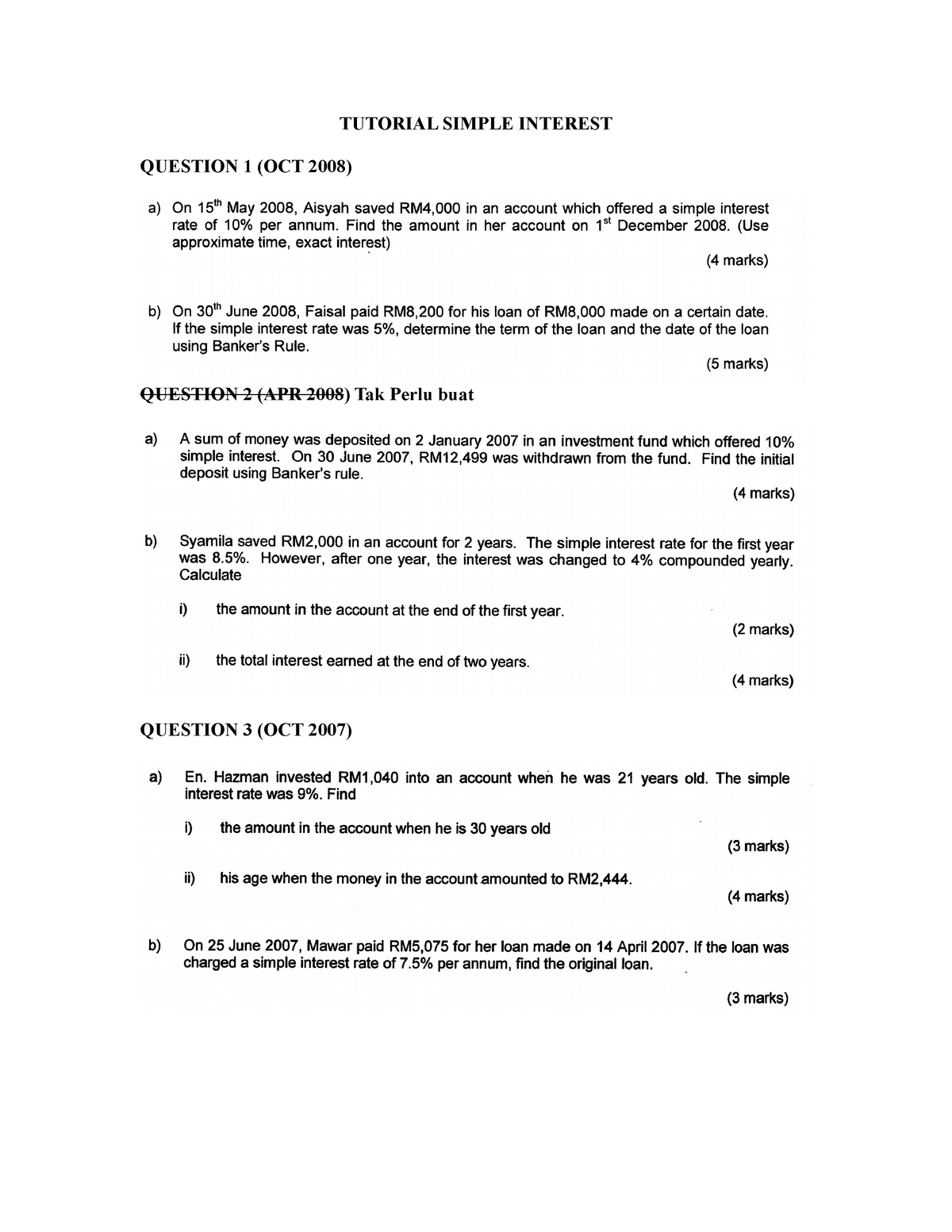 mat112-simple-interest-tutorial-simple-interest-question-1-oct-2008