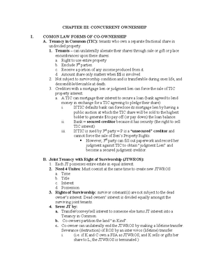 real property essay outline