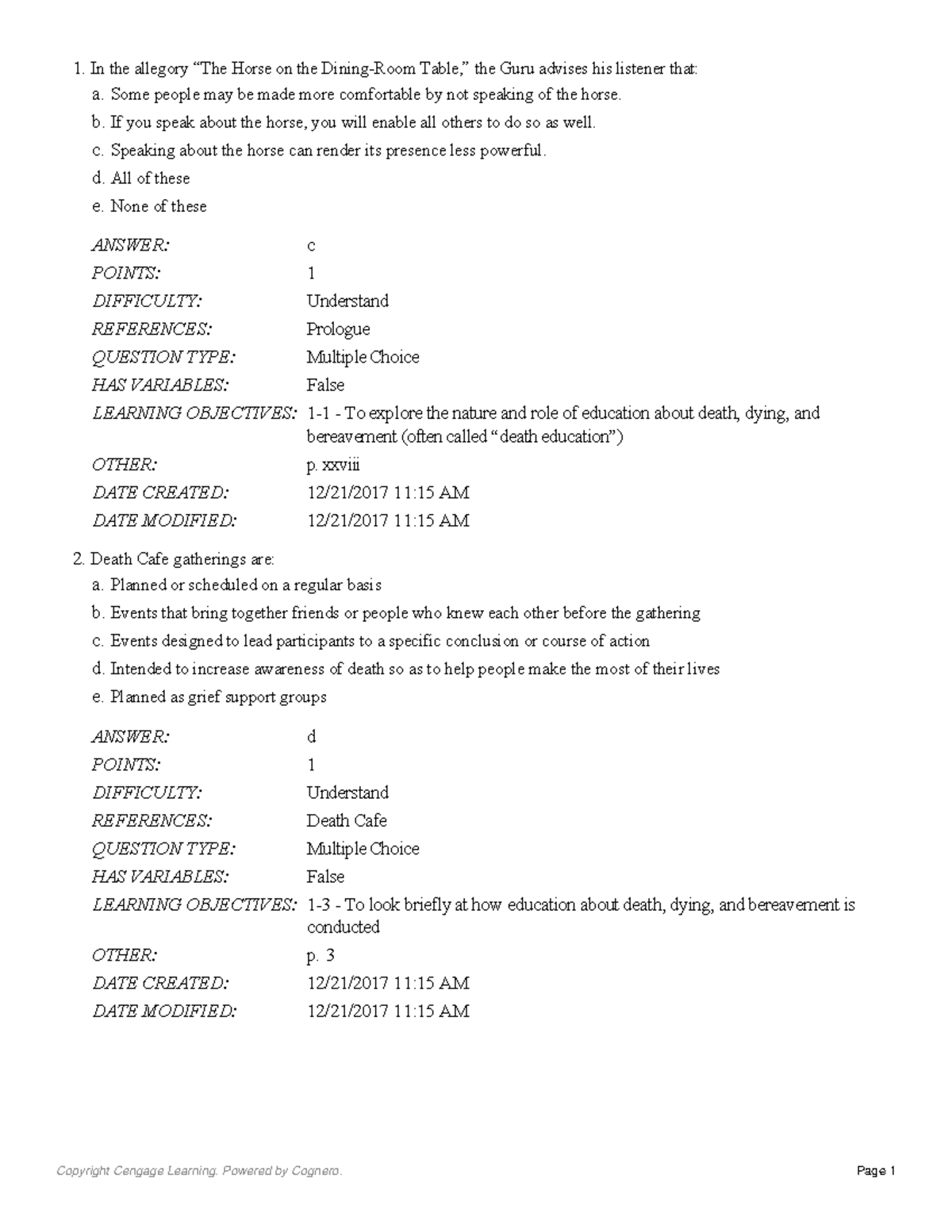 Chapter 01 - Study questions - - Studocu