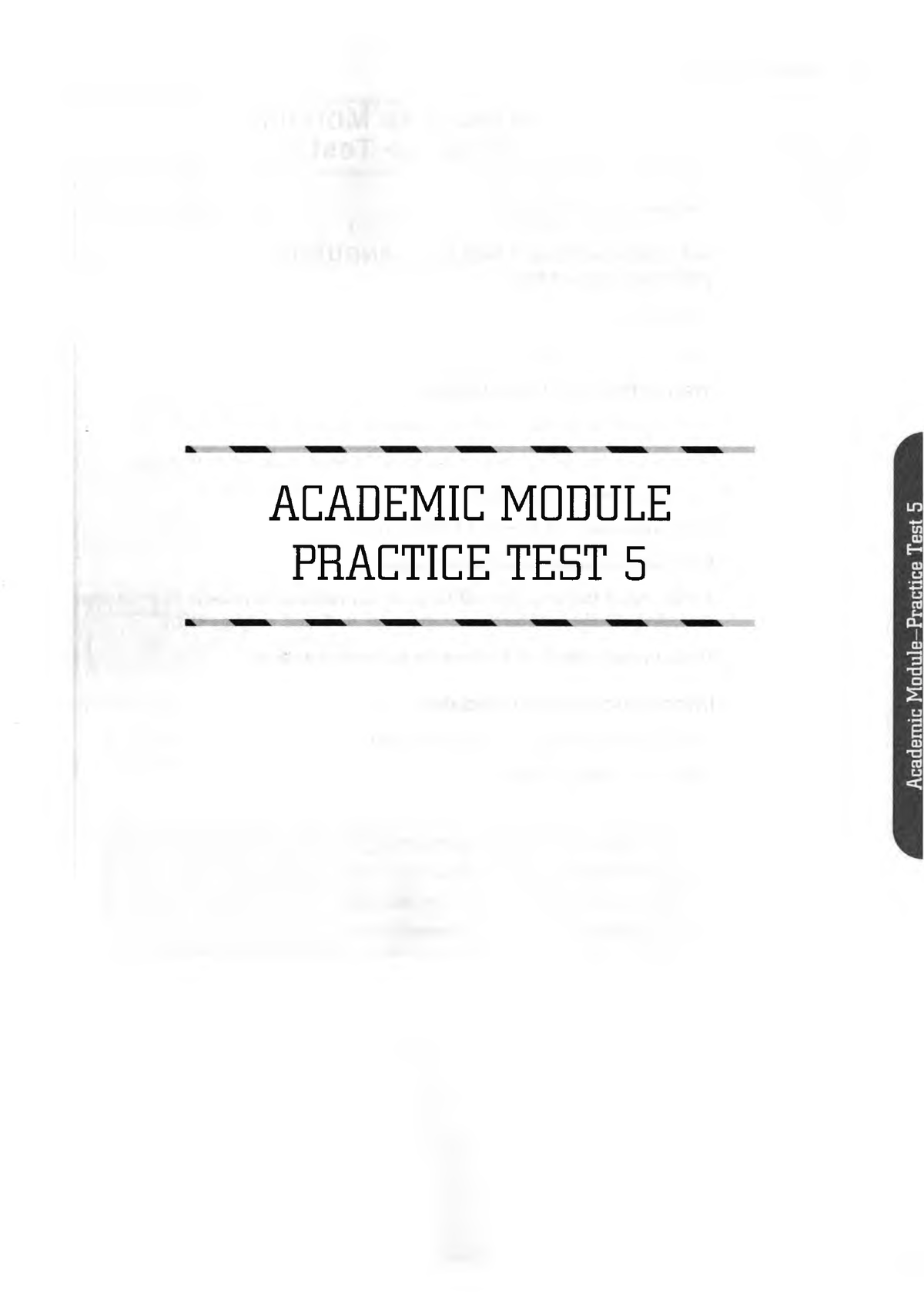 Ielts barron-Practice Test5 - ACADEMIC MODULE PRACTICE TEST 5 162 Academic  Module Academic Module - Studocu
