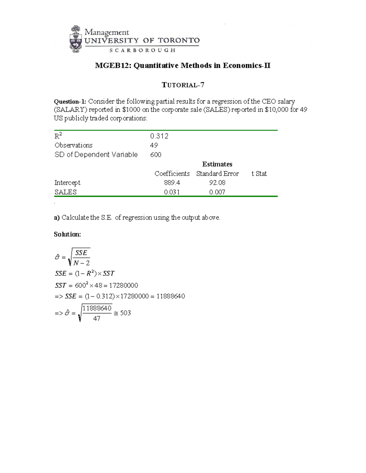 MGEB12-T7A - Practice - MGEB12: Quantitative Methods in Economics-II ...