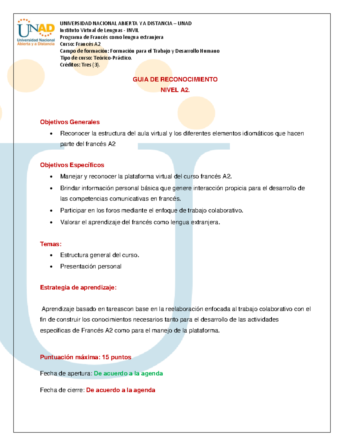 DFASDF SDFAS F - Instituto Virtual de Lenguas - INVIL Programa de ...