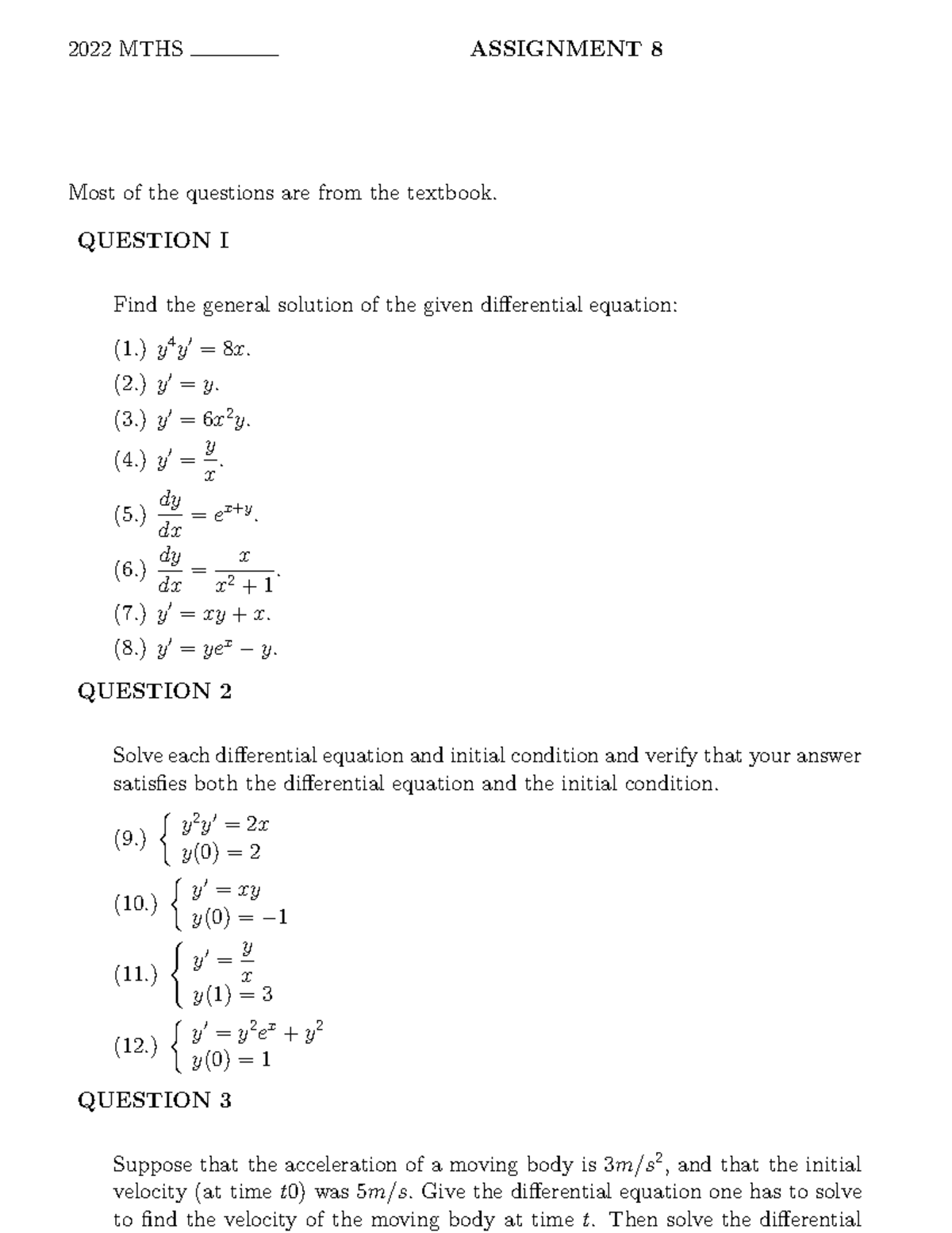 mth100 assignment solution 2022 pdf