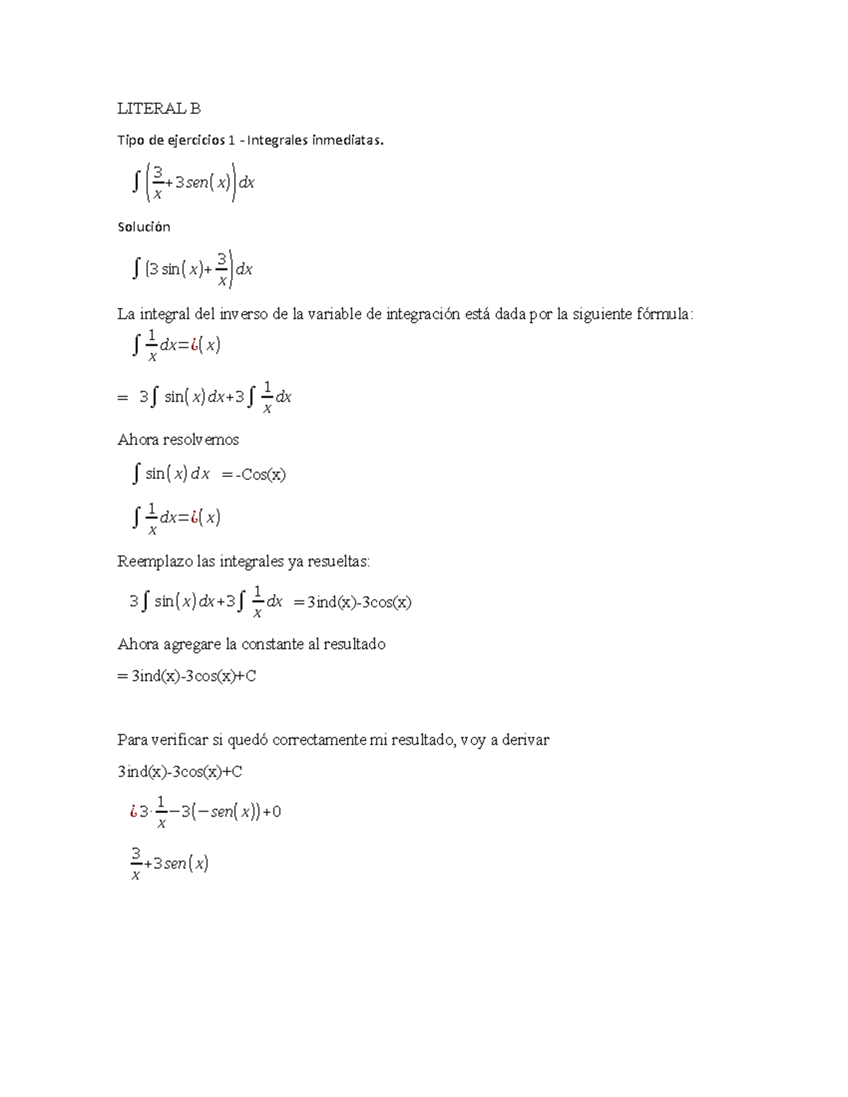 Tarea 1 Calculo Integral - Literal B- Trabajo Colaborativo - LITERAL B ...