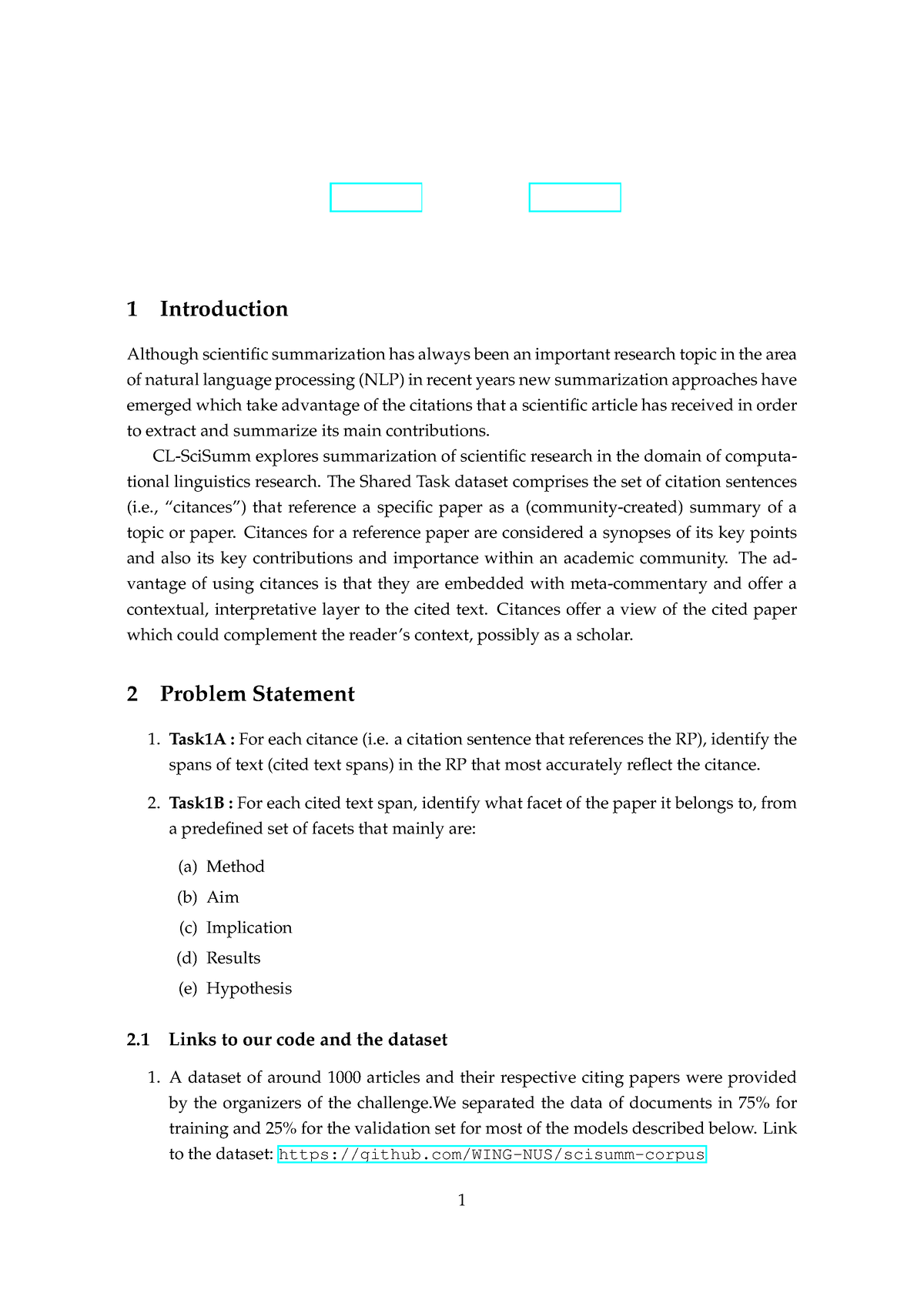 Project Report-2 Assignment - 1 Introduction Although scientific ...