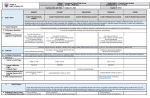 Grade 10 Tally Sheet - Republic of the Philippines Department of ...