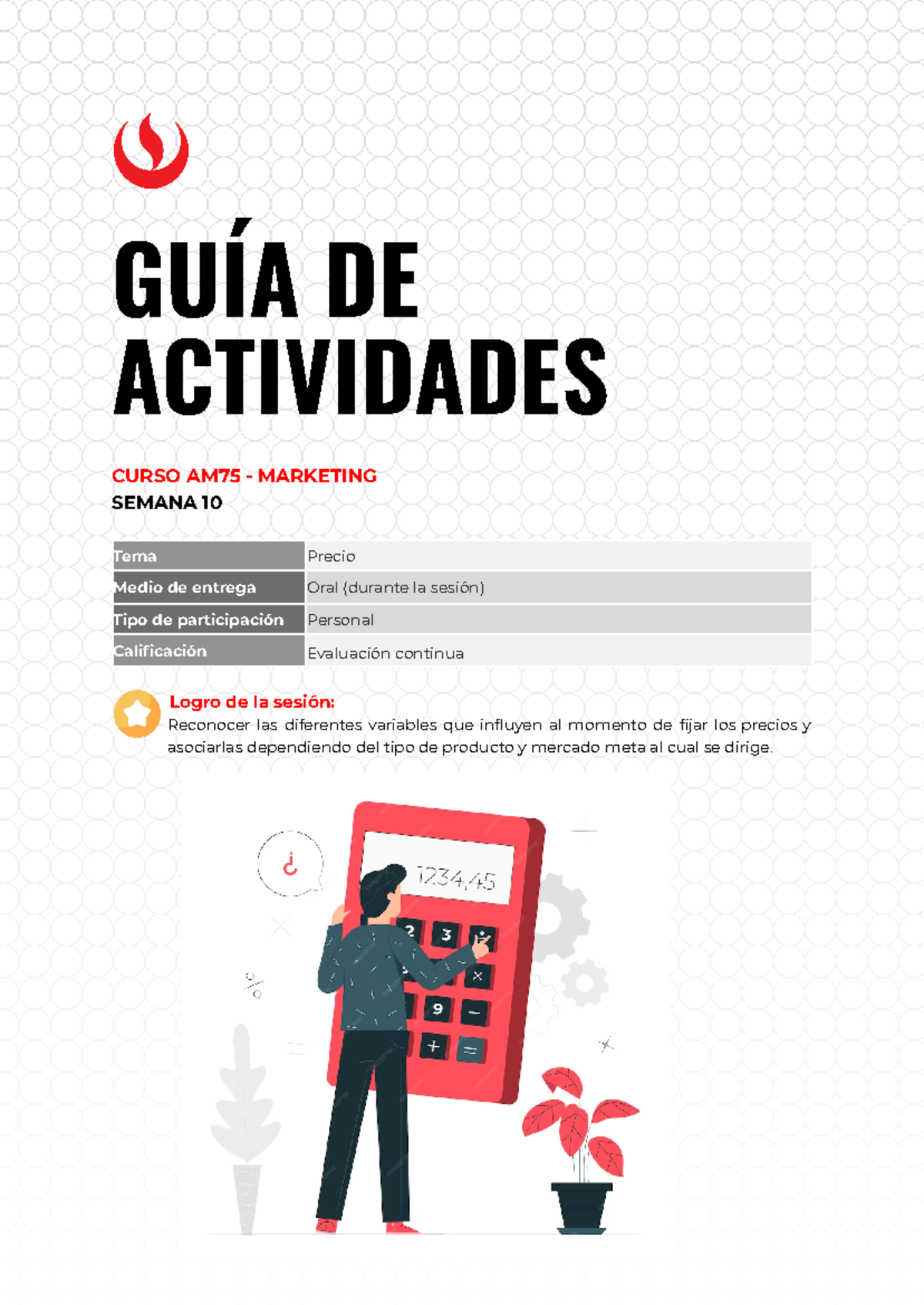 AM75 - Sesión 10 - GUÍA DE ACTIVIDADES CURSO AM75 - MARKETING SEMANA 10 ...