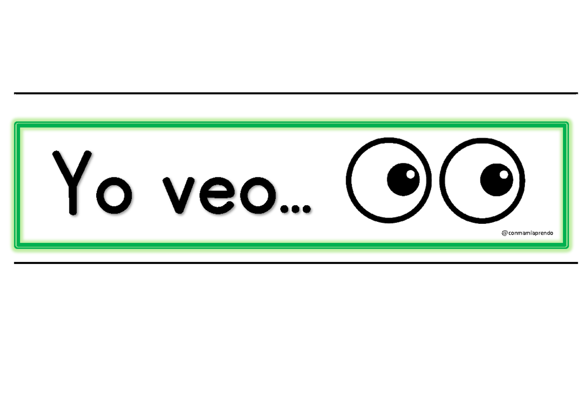 Lectura emergente para compartir yo veo - didactica especializada - Yo ...