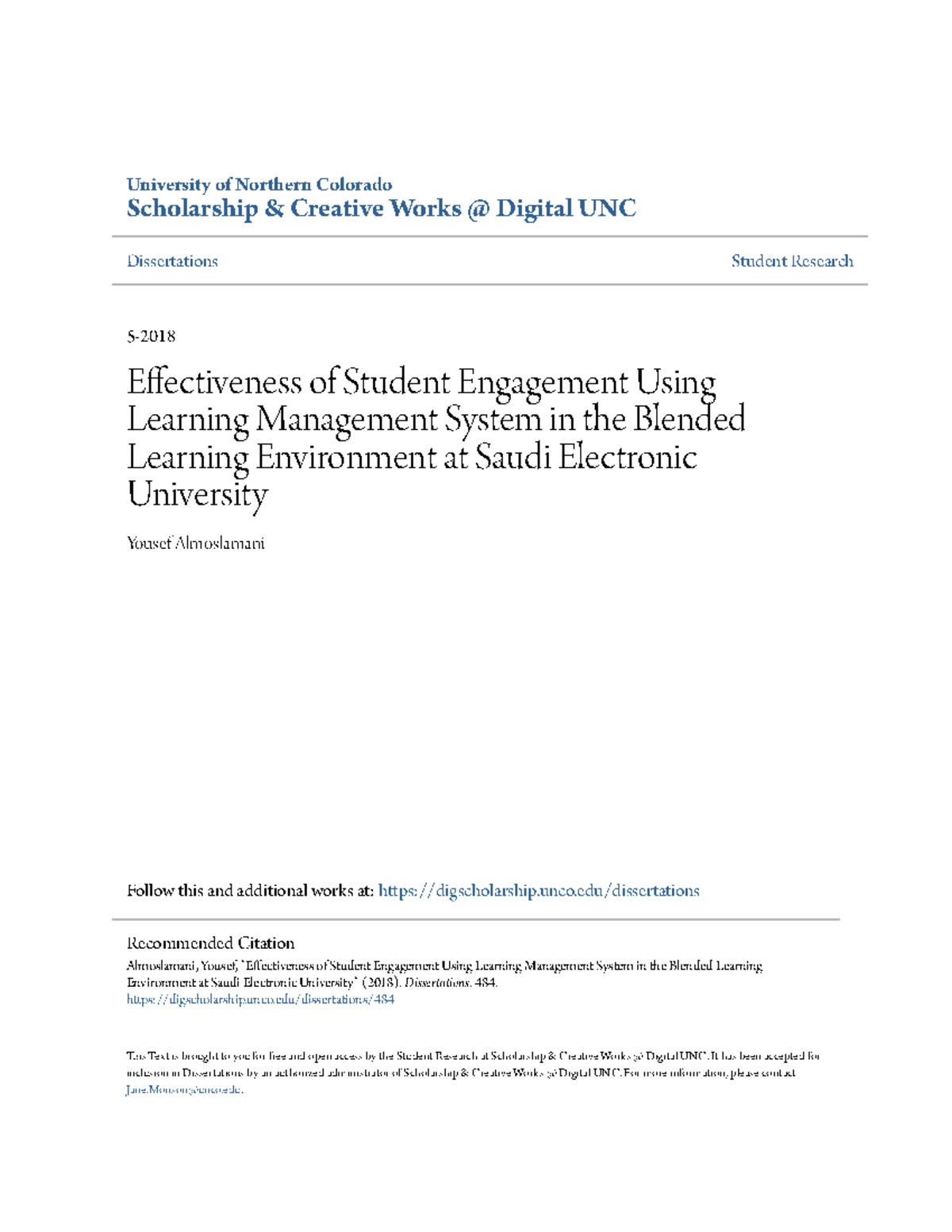 Effectiveness of Student Engagement Using Learning Management Sys ...