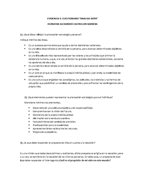Evidencia #4 Diagnostico DE Necesidades DE LOS Clientes - EVIDENCIA #4 ...