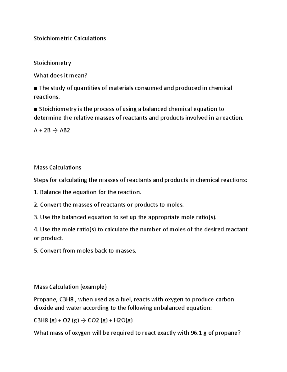 164-stoichiometric-practice-stoichiometric-calculations