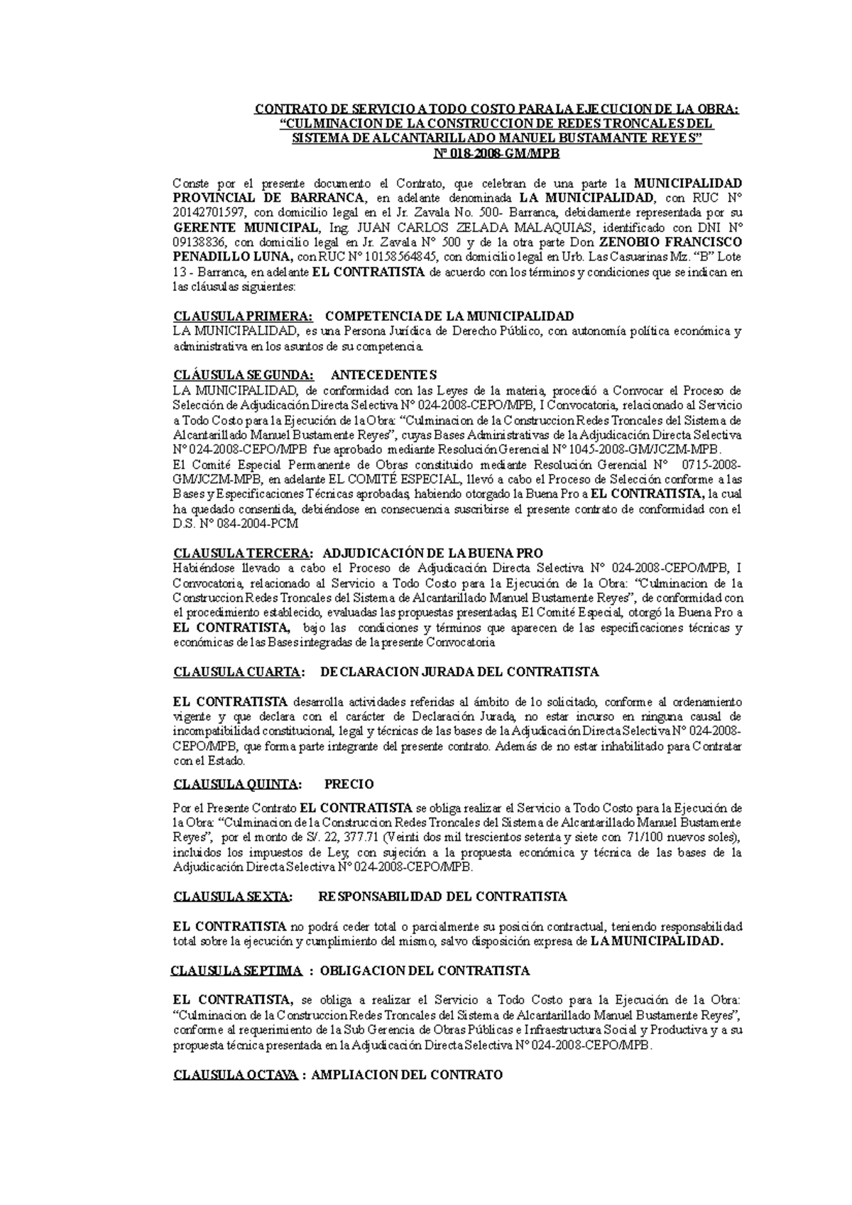 000956 ADS-24-2008-MPB- Contrato U Orden DE Compra O DE Servicio ...