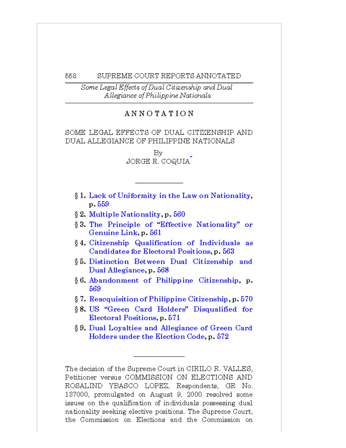 Annotation 4 - csc - § 1. § 2. § 3. § 4. § 5. § 6. § 7. § 8. § 9. 558 ...