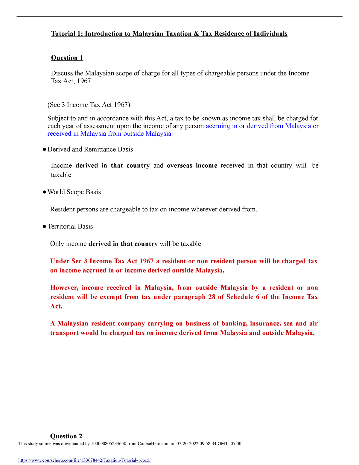 solution-tax667-jun-2016-answer-1-i-computation-of-chargeable