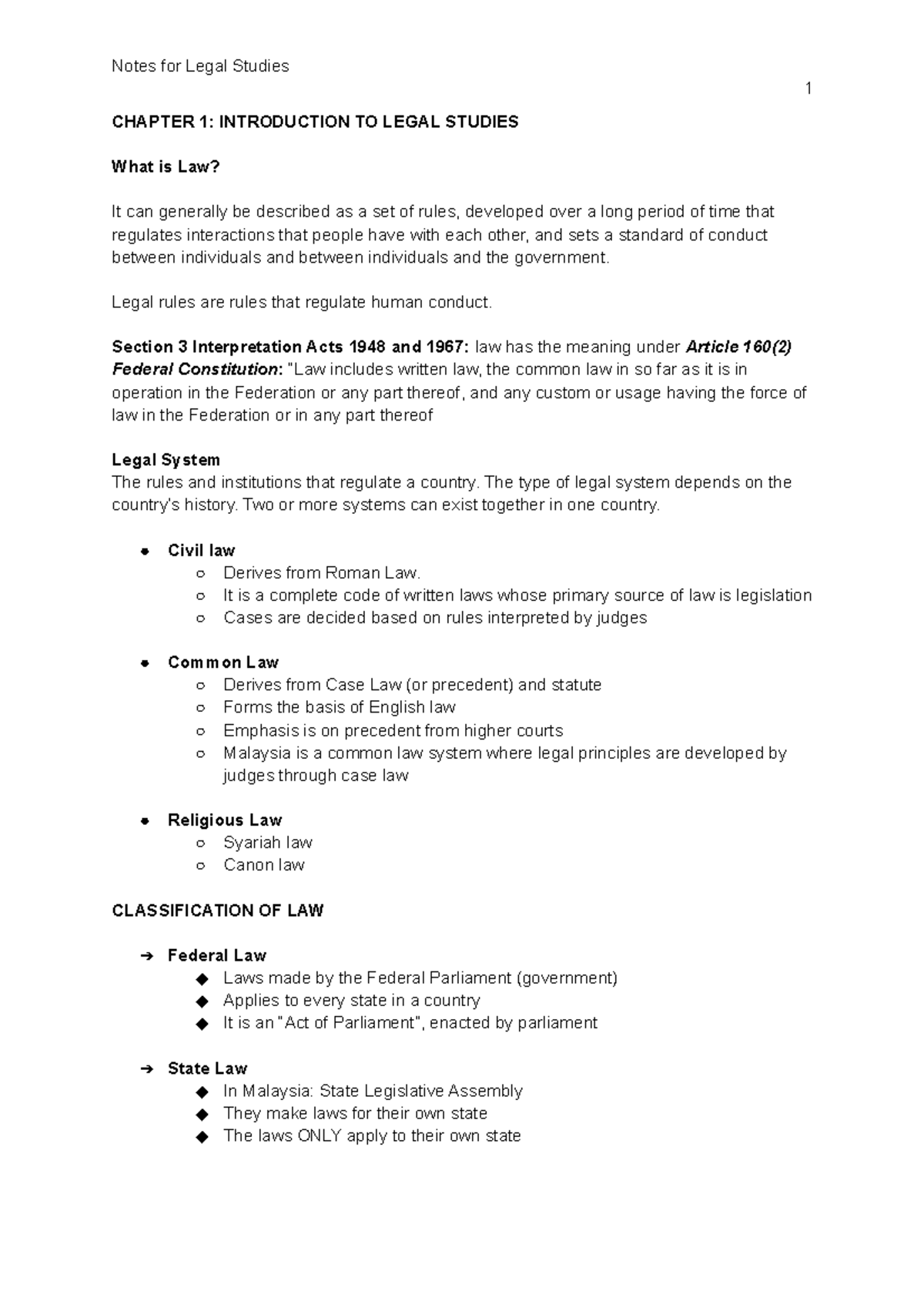 Legal Studies Chapter 1 5 1 CHAPTER 1 INTRODUCTION TO LEGAL legal-studies-chapter-1-5-1-chapter-1-introduction-to-legal