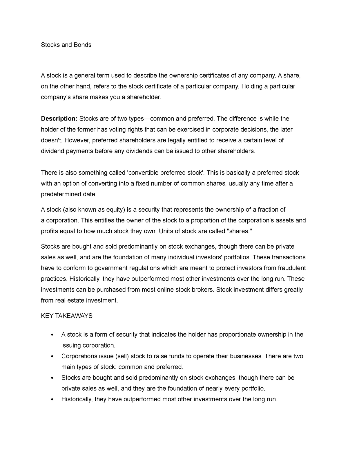 week-6-bonds-lecture-notes-6-stocks-and-bonds-a-stock-is-a-general