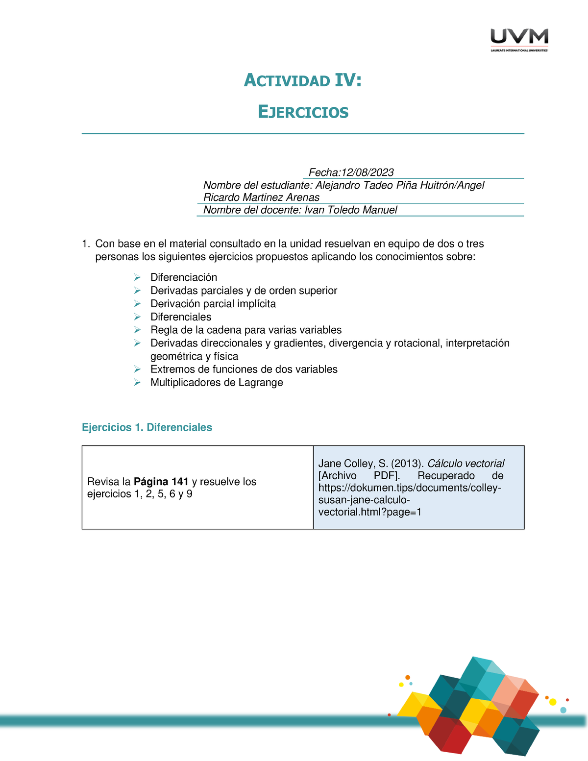 A4 Ejercicios-ATPH - Ejercicios Actividad 4 - ACTIVIDAD IV: EJERCICIOS ...