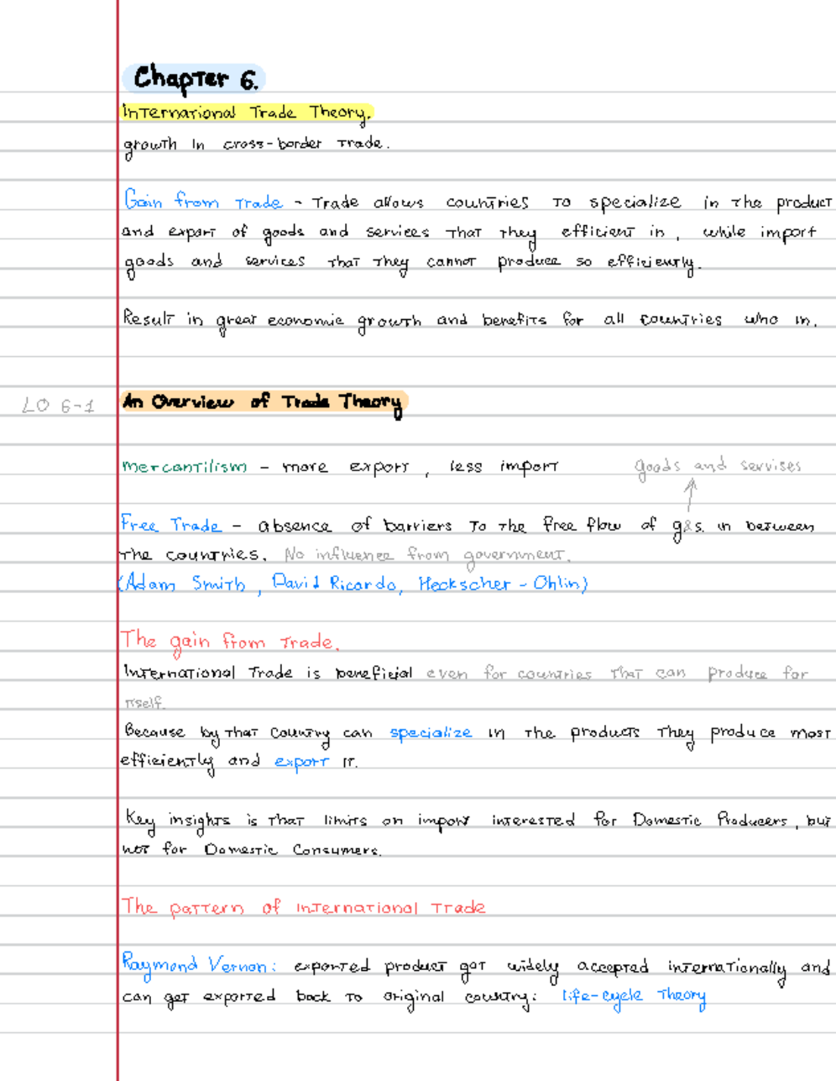 Chapter 6 (IB) - fddfdf - Chapter 6. International Trade Theory growth ...