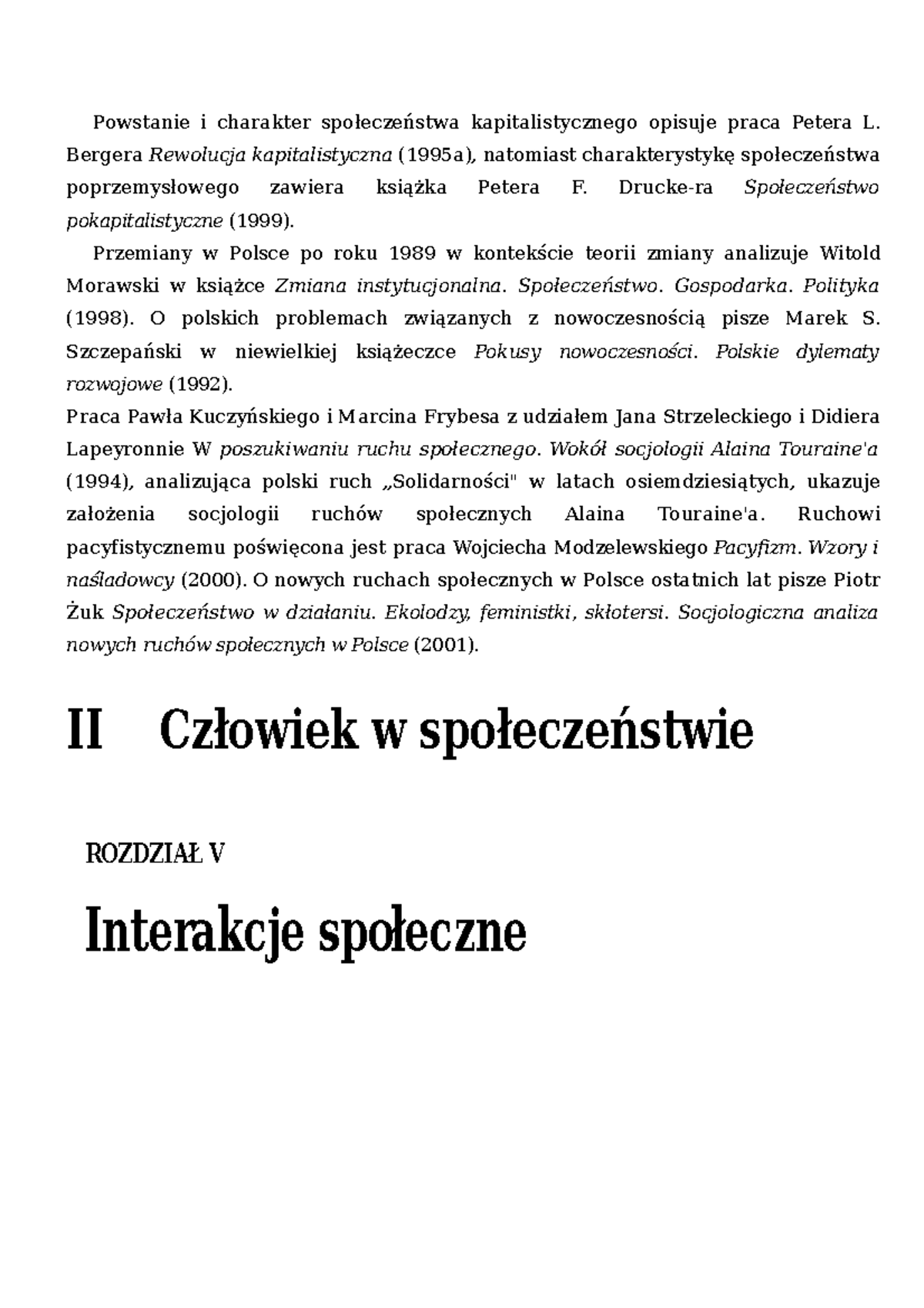 Socjologia-zaznaczone-3 - Powstanie I Charakter Społeczeństwa ...