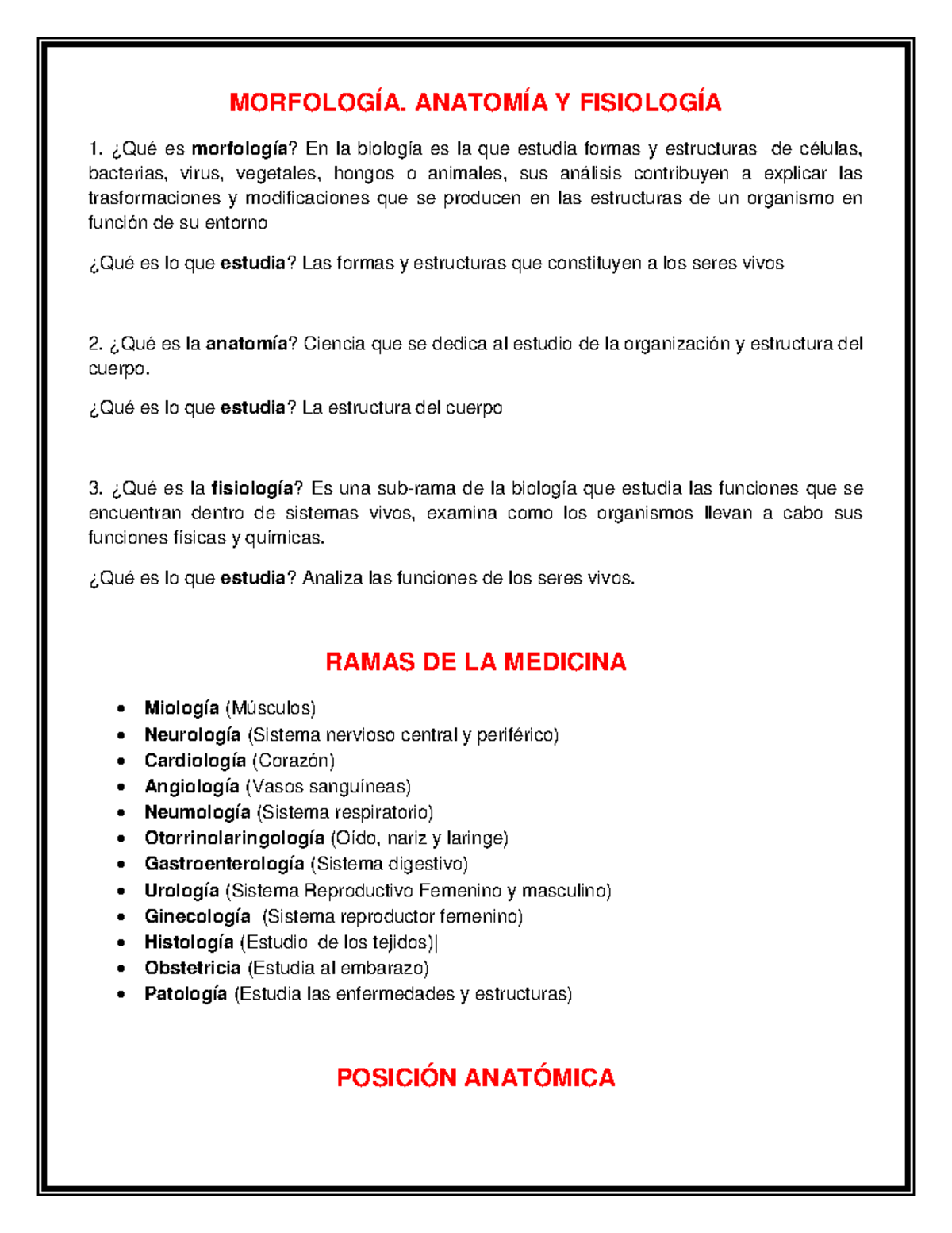 41 Morfología Temas Selectos de Morfología y Fisiología Prepa UNAM