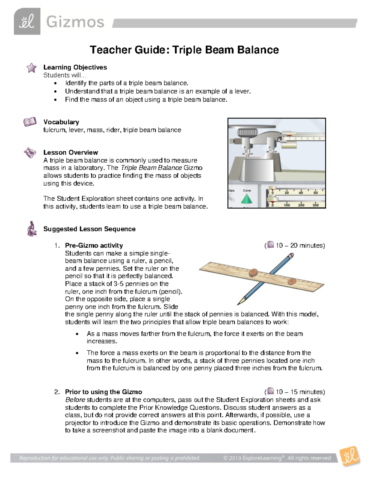 Triple Beam Balance Worksheet Proworksheet.my.id