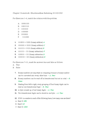 CH11 - Exercise answer ch 11 - Management of Financial Institutions ...