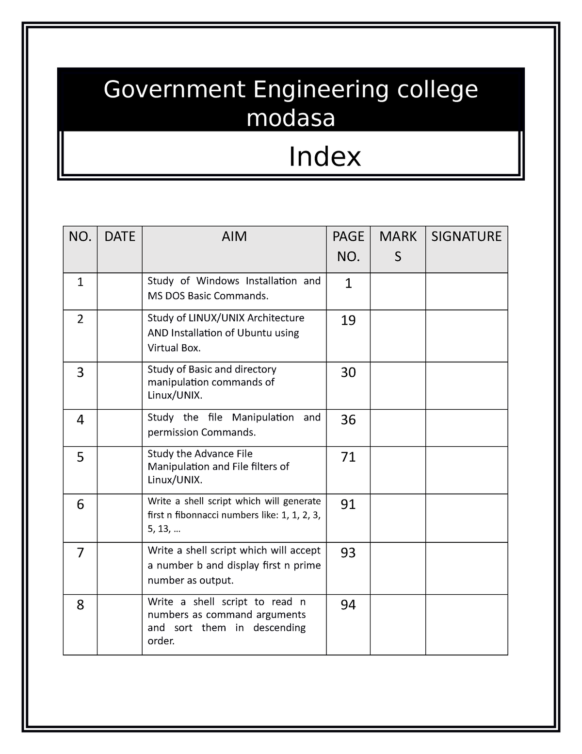 index-no-government-engineering-college-modasa-index-no-date-aim